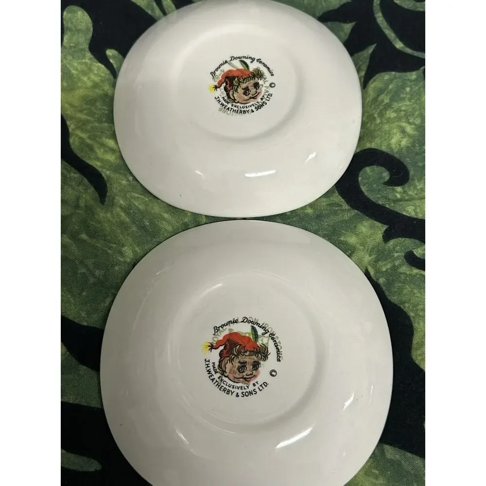 2 Vntg Brownie Downing Ceramics - J.H. Weatherby & Sons LTD. 1960s